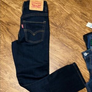 Levi's Dark Denim Jeans Regular Fit size 8 Reg